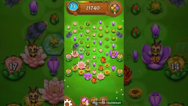 Blossom blast saga level 156, как пройти 156 уровень? смотреть онлайн