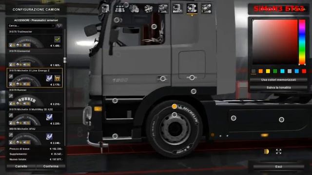 MERCEDES ACTROS MP3 REWORKED [1.30x] - SiMoN3 ETS2 (+download) смотреть онлайн