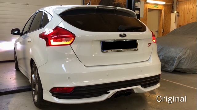 Underground Exhaust Ford Focus ST MK3 Stage 1+ Sound смотреть онлайн