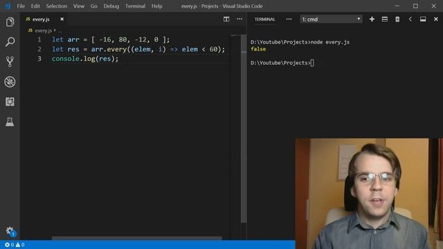 every in JS - [ Array methods you must know in 2019 ] смотреть онлайн