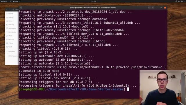 Forth Programming Language: Calling C Functions and SDL смотреть онлайн