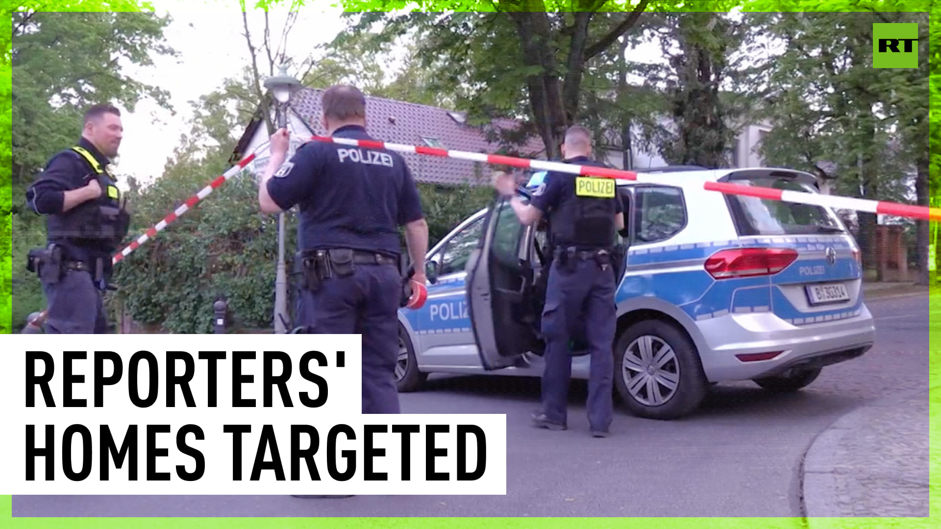 Russian Journalists' Compound In Berlin Attacked