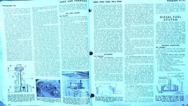 Ford I&T shop service Manuals.Fordson Dexta, & Major all Models. смотреть онлайн