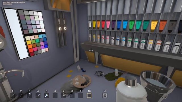 SuchArt! (game in development) Painting a lake forest landscape in-game! смотреть онлайн