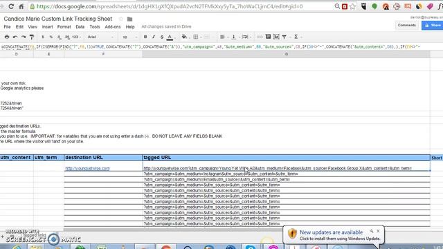 How to use UTM Tracking Link Sheet смотреть онлайн
