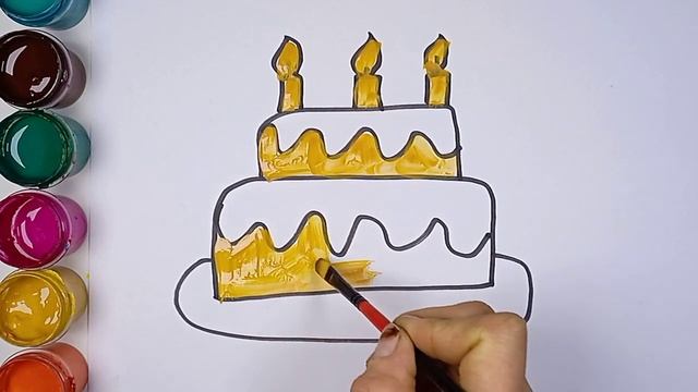 КАК НАРИСОВАТЬ ТОРТ смотреть онлайн