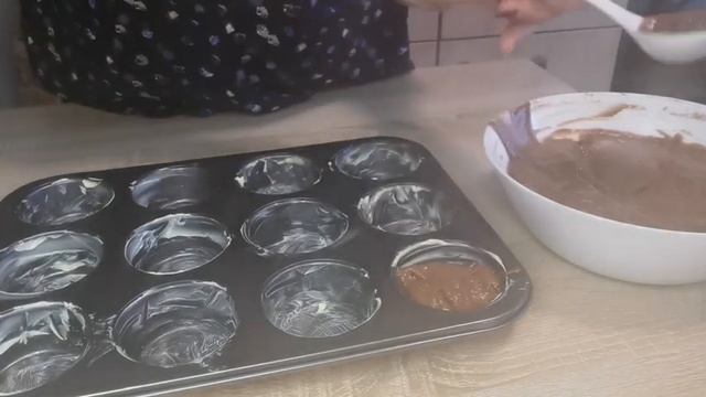 Маффины шоколадные. смотреть онлайн