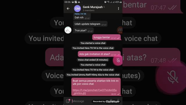 Cara Pakai Voice Chat di Telegram смотреть онлайн