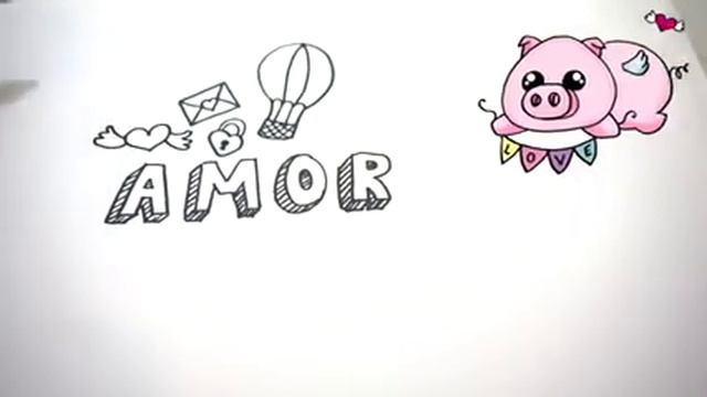 Como Dibujar San Valentin Adornos / How To Draw Valentines Doodles