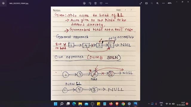 237. Delete Node in a Linked List || LeetCode Daily|| October-13. смотреть онлайн