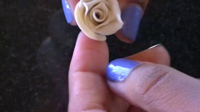 Antique Pink Rose Ring - Polymer Clay Flower Tutorial смотреть онлайн