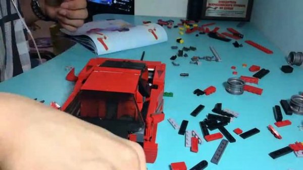 Lego Creator Ferrari F40!Lego speed Build.СОБРАЛ FERRARI ИЗ ЛЕГО!!
