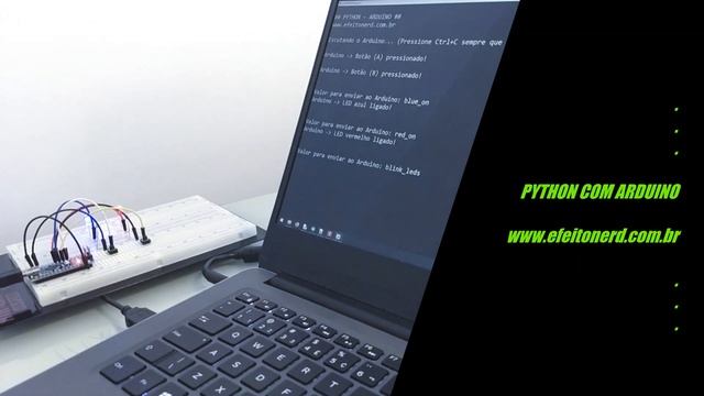 Comunicação Python com Arduino смотреть онлайн