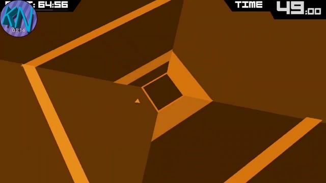 Мини-обзор и "прохождение" игры Super Hexagon. смотреть онлайн