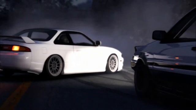 Assetto Corsa | 7AGE AE86 vs S14 on Tsukuba Fruits Line смотреть онлайн