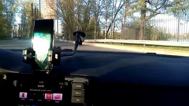 Экзаменнационный маршрут ГИБДД в г. Санкт-Петербурге. На видео один из элементов экзамена. смотреть онлайн