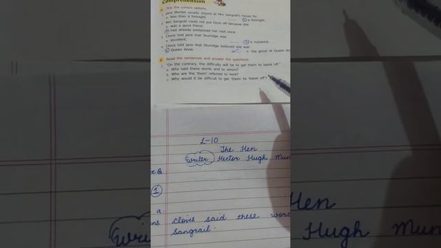 Class-6, Subject-English-2, Video-55, Chapter-10, Part-2 by Mrs Gurkeerat смотреть онлайн