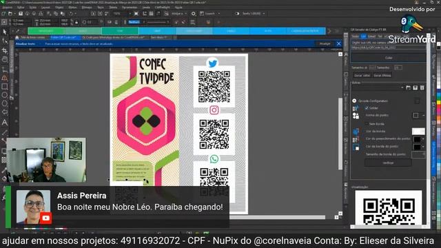Qr Code para WhatsApp direto do CorelDRAW coma Atualização da Docker de Abril de 2022 смотреть онлайн