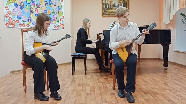 Дуэт Мочалова Виктория и Грязнов Арсений, концертмейстер Демченко К.Е. смотреть онлайн