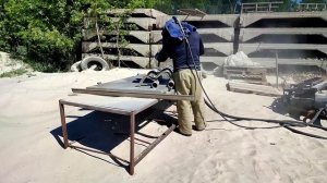 промышленный пескоструй