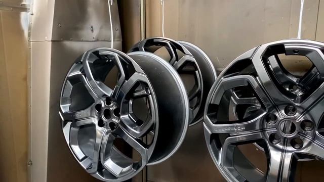 Покраска дисков в черный хром в Promiks смотреть онлайн