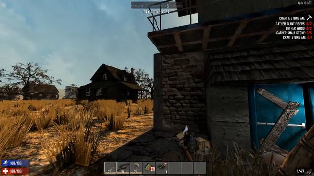 7 Days To Die Alpha 15 (Build 83) - Ep. 1 - "Zombie Prison" - Let's Play Gameplay смотреть онлайн