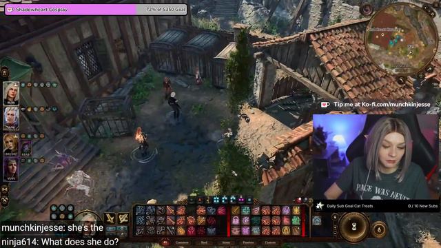 Baldur's Gate 3 - Bard Tav Cosplay & Multiplayer Playthrough with @Ninja614 смотреть онлайн