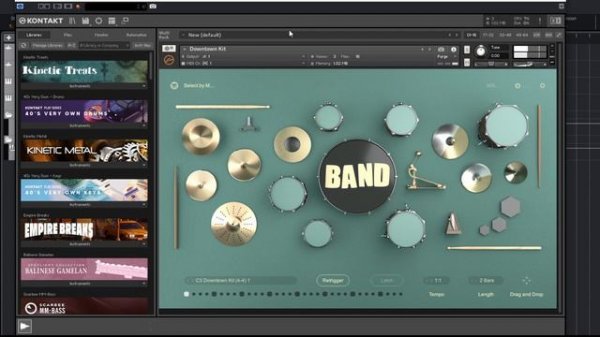 Native Instruments Kontakt 7: Using the Factory Library & Beatmaking