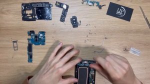 Ремонт Samsung S9 plus G965 , полная разборка, замена разъема зарядки, батареи, aux СЦ “UPservice”