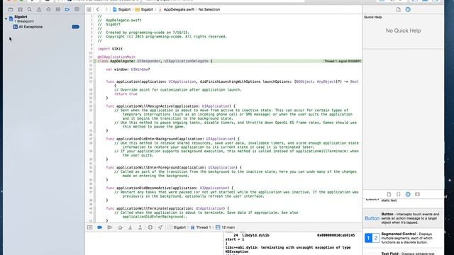 iOS Swift Xcode: Advanced Debuging Tricks: debugger command: po $arg1 смотреть онлайн