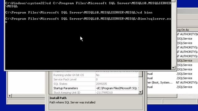 How to restore SQL Server 2005-2008 master database смотреть онлайн