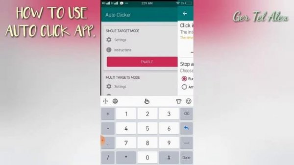 AUTO CLICKER APP. HOW TO USE TUTORIAL,AUTO CLICK FOR ROBLOX,ZOMBIE SMASHER