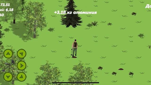 Metal Digger - игра про поиск металла и приборный поиск, металлокоп смотреть онлайн
