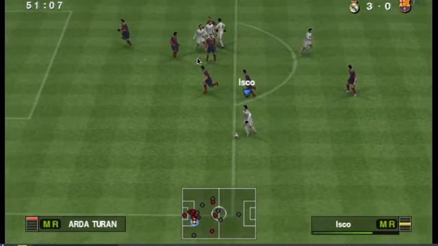 Pro Evolution Soccer 2016 (PSP) FC Barcelona Vs Real Madrid | Diego Gamer смотреть онлайн