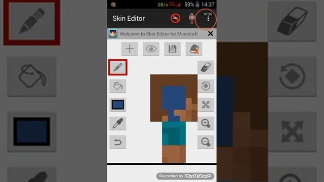 Как нарисовать скин в minecraft смотреть онлайн