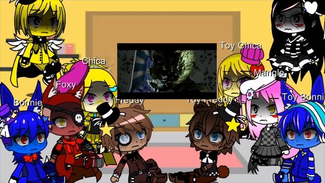 Fnaf 1 and 2 react to Our little horror story смотреть онлайн