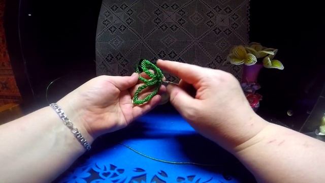 Мастер-Класс Плюмерия из бисера✷Цветы из бисера✷Plumeria Of Beads