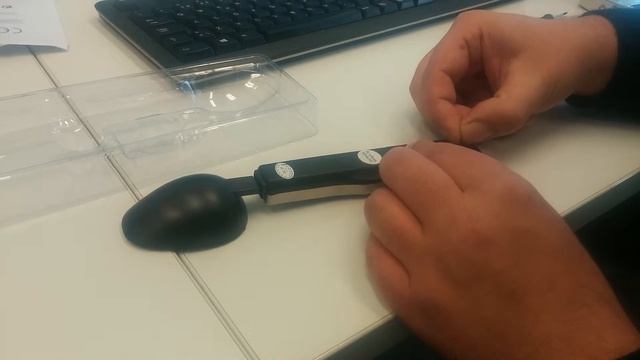 500G/0.1G Digital LCD Spoon Measuring Scale Electr смотреть онлайн