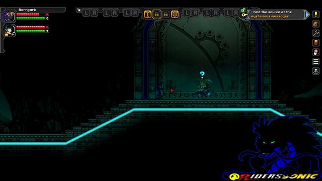 Space Colony ARK & Eclipse Cannon? whoops wrong game - Riders & Involanze Plays Starbound #2 смотреть онлайн