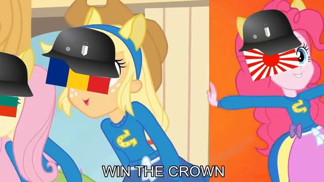 Axis Girls - Power of Friendship (equestrian girls world war 2 parody) смотреть онлайн