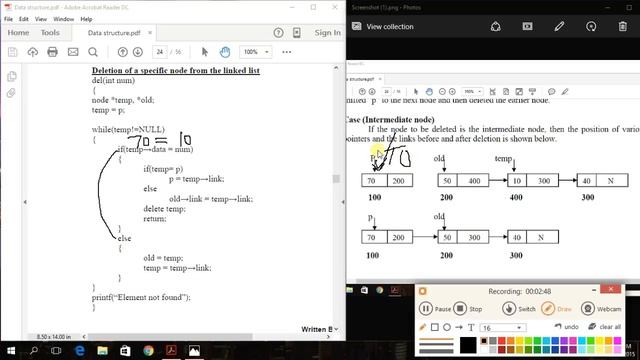 Delete Node at given position in a Linked List Data Structures and Algorithms in c++ Urdu Hindi смотреть онлайн