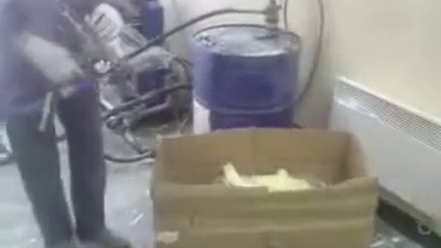 Заливка ППУ установкй Reactor IPH 40 смотреть онлайн