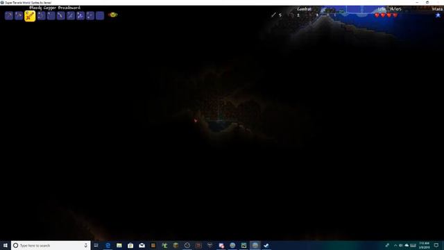 Oh man them spooders! Super Terraria World #2 смотреть онлайн