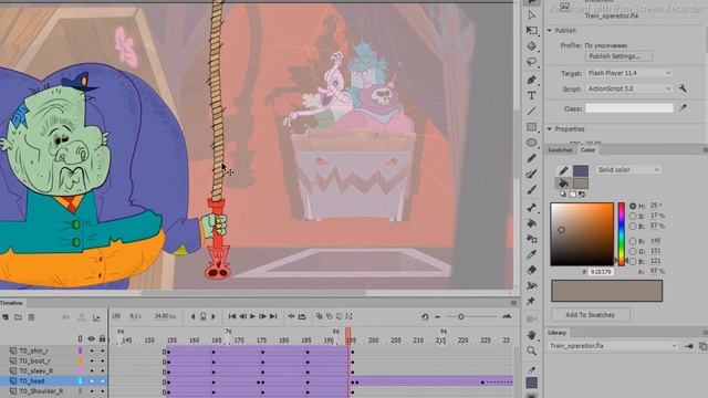 Направляющая в Adobe Animate смотреть онлайн