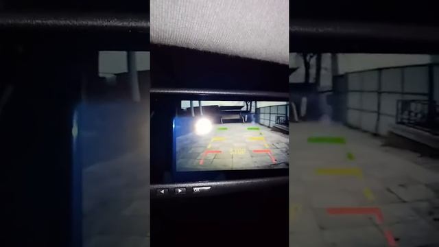 Установка зеркала с реестратором и камерой заднего вида на Мазду