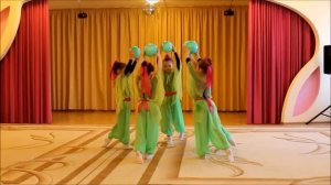 Спортивный танец с мячами "Весеннее настроение" МБДОУ №14 г.Казань