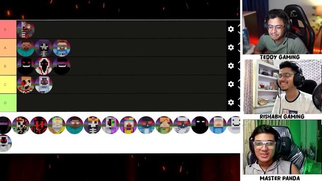 DEADLY ENTITIES OF MINECRAFT TEDDY SMP BY TIER LIST - TEDDY GANG смотреть онлайн