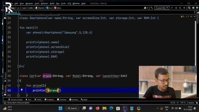 Kotlin Class Function by Rajdip Mondal in Bengali- Kotlin OOP Video #22 смотреть онлайн