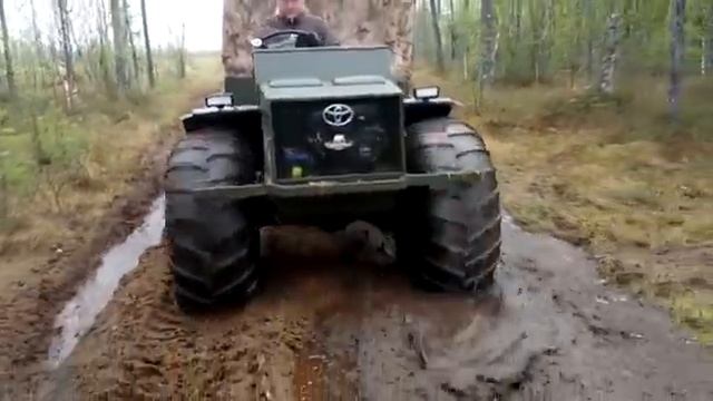 Каракат Тундра по болоту. смотреть онлайн