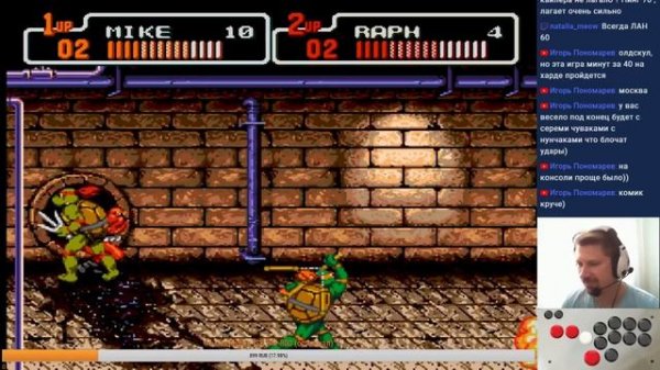 Teenage Mutant Ninja Turtles: The Hyperstone Heist- проходим вдвоем snowboy+kill switch